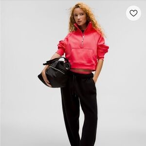 Lululemon scuba oversized funnel neck half-zip